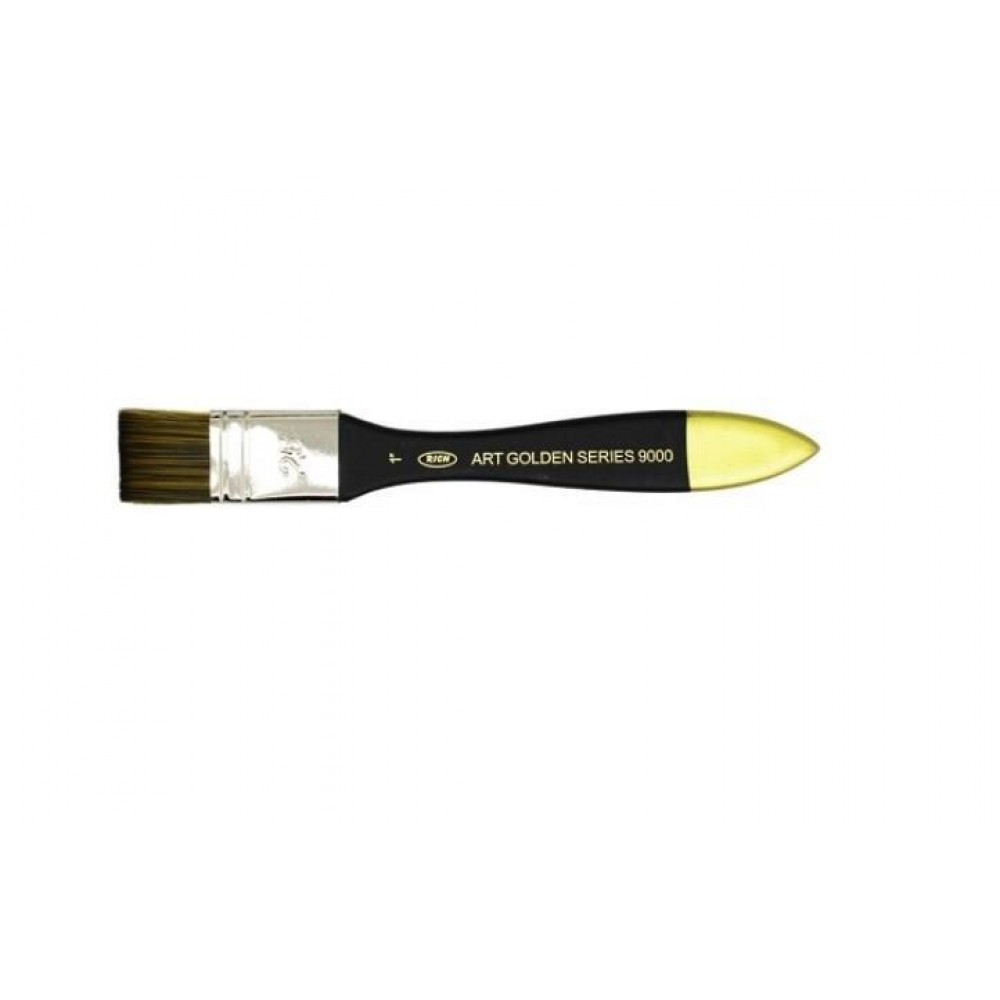 Rich Art Golden Zemin Fırçası No 1,5 9000 Seri Sarı Uç 4 cm