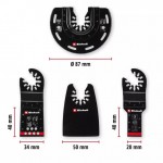 Einhell Raspalama Uç Seti 4 Parça