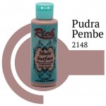 Rich Multi Surface 2148 Pudra Pembe Akrilik Boya 120 cc