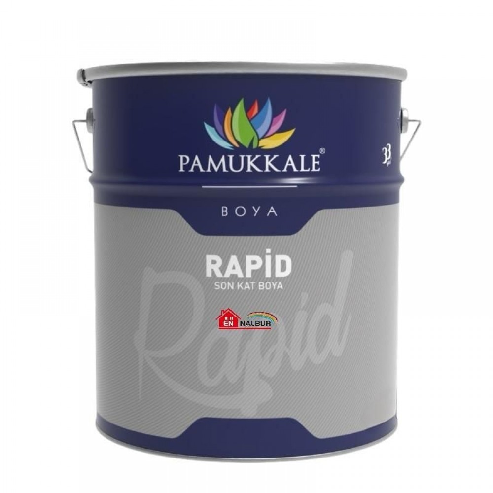 Pamukkale Rapid Endüstriyel Boya 2,5 Kg 9016 Beyaz