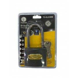 Tudor 63 mm Uzun Gri Asma Kilit