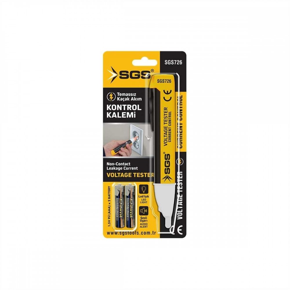 Sgs 726 Temassız Kontrol Kalemi 90-1000 Volt