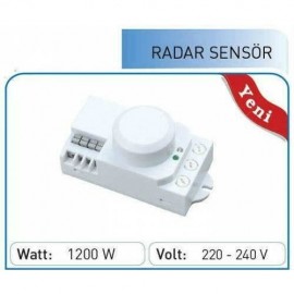Radar Hareket Sensörü Cata Ct-9185 