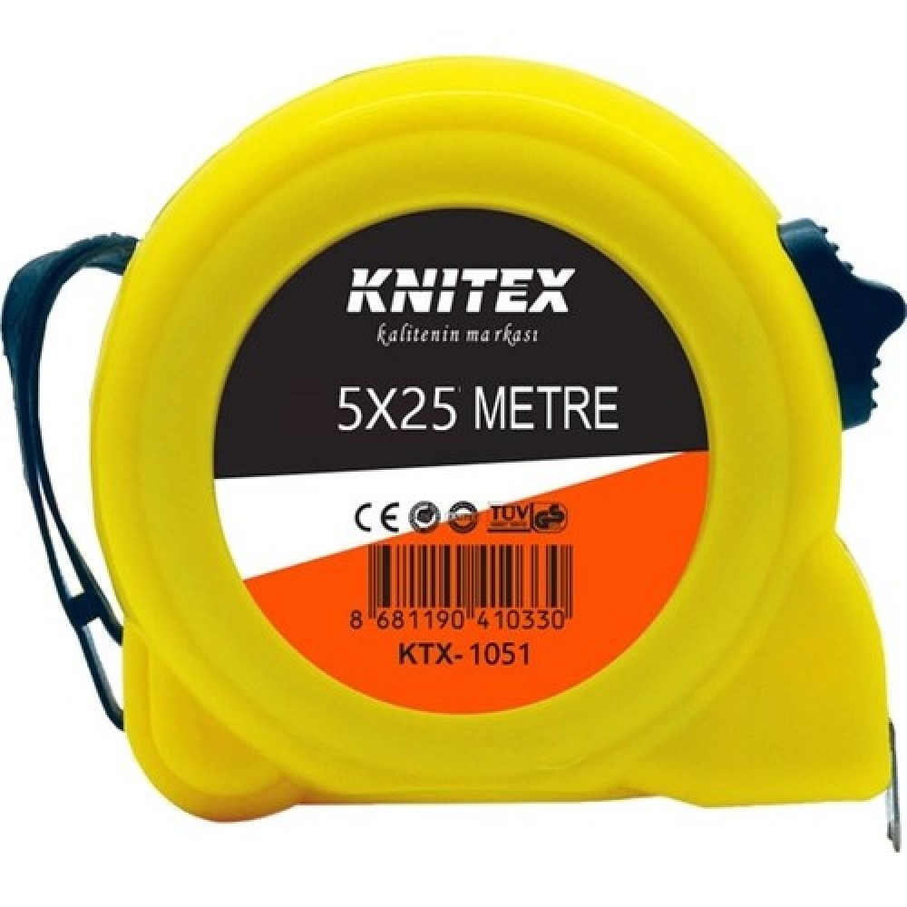 Knıtex Ktx-1051 5m x 25mm Çelik Şerit Metre